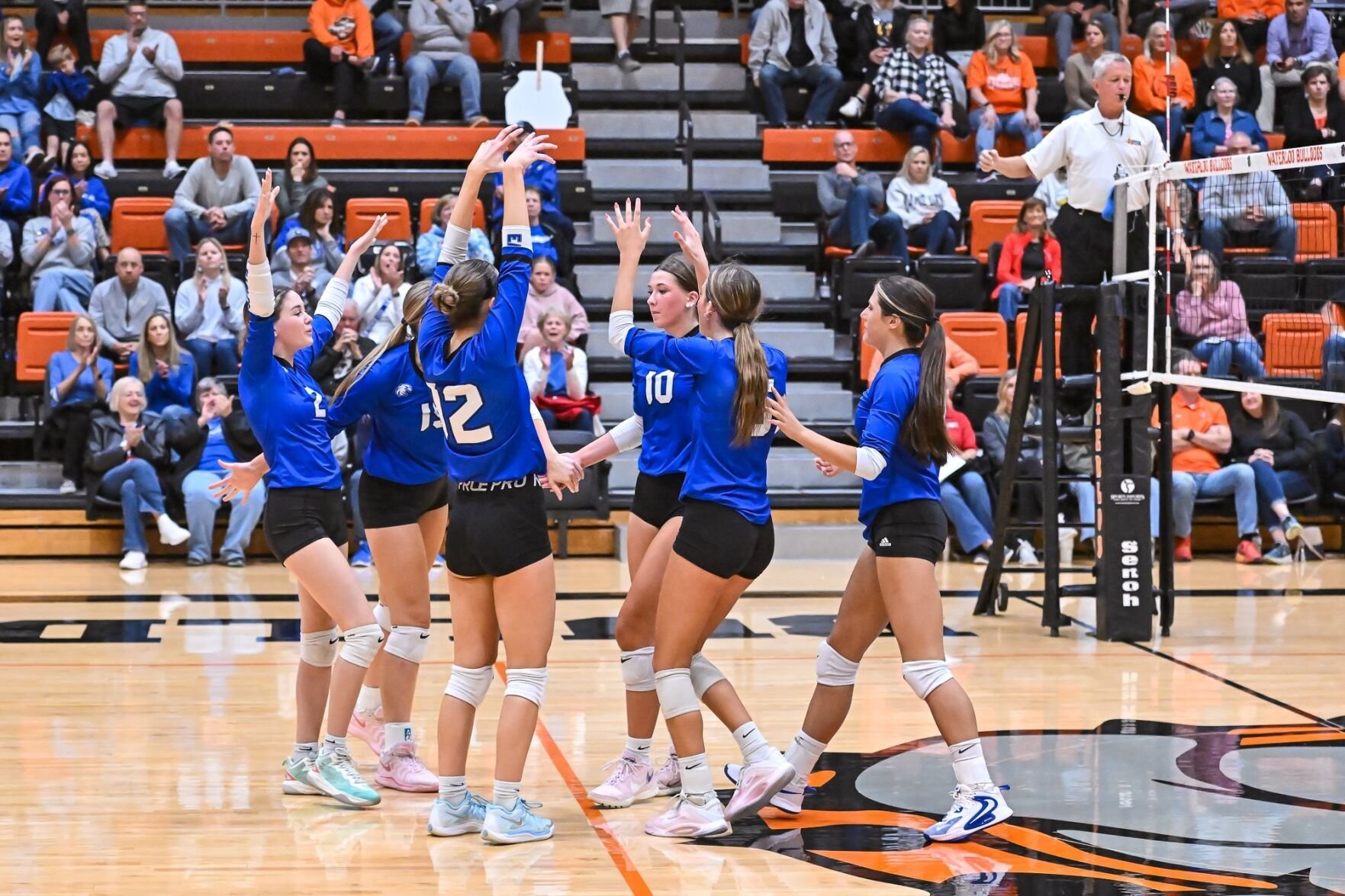 10/20/2025 - Girls Volleyball - Columbia at Waterloo